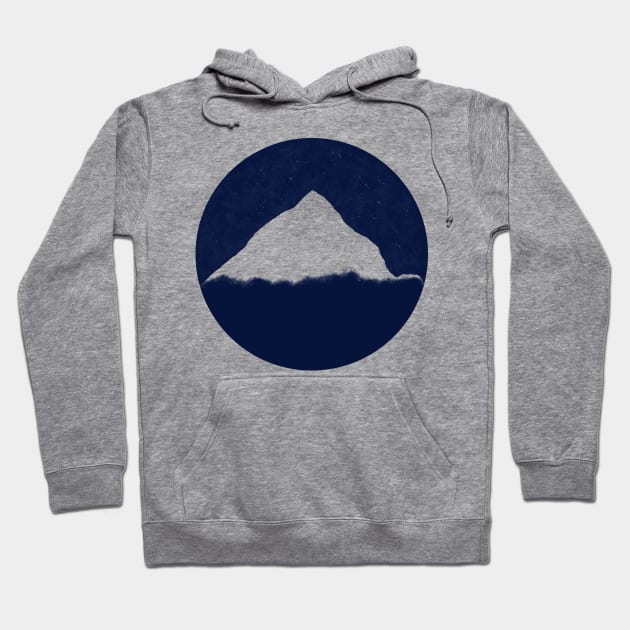 Happy Little Mountain 2 Hoodie by LozMac